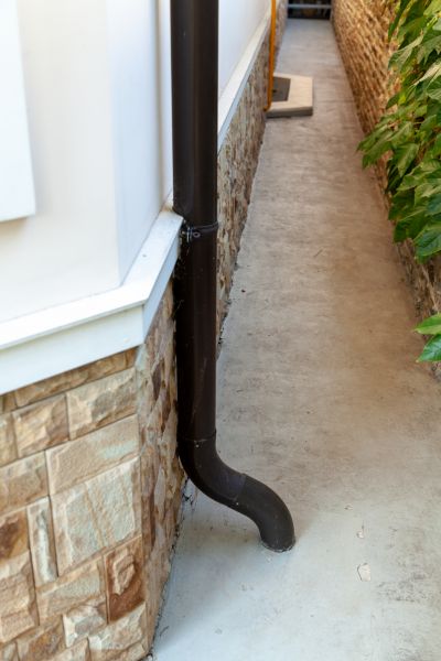 Cost of Underground Gutter Service in Hixson