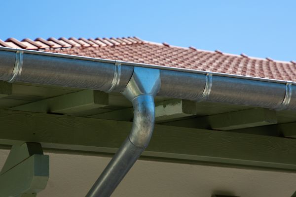 Steel Gutter Replacement in Hixson