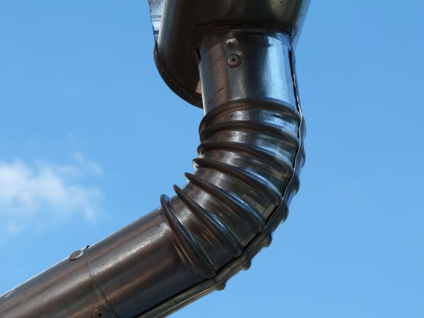 Metal Downspout Installation in Hixson
