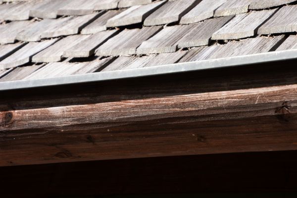 Wood Rain Gutter Installation in Hixson